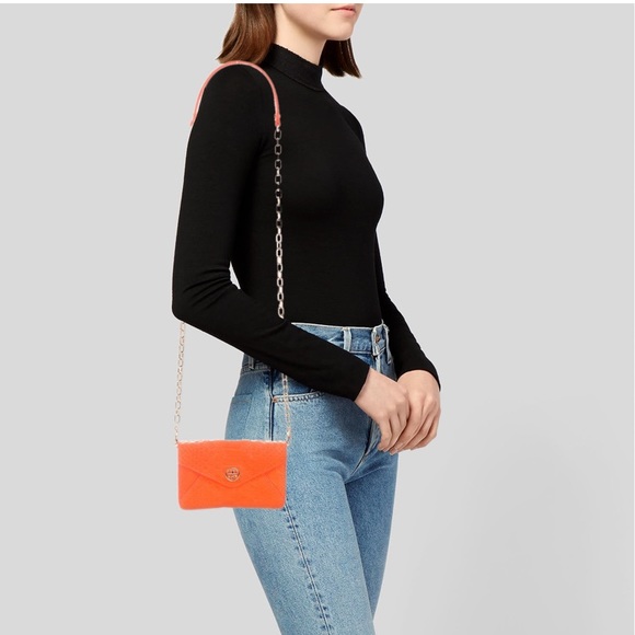 Tory Burch Handbags - Tory Burch Embossed Leather Crossbody Bag